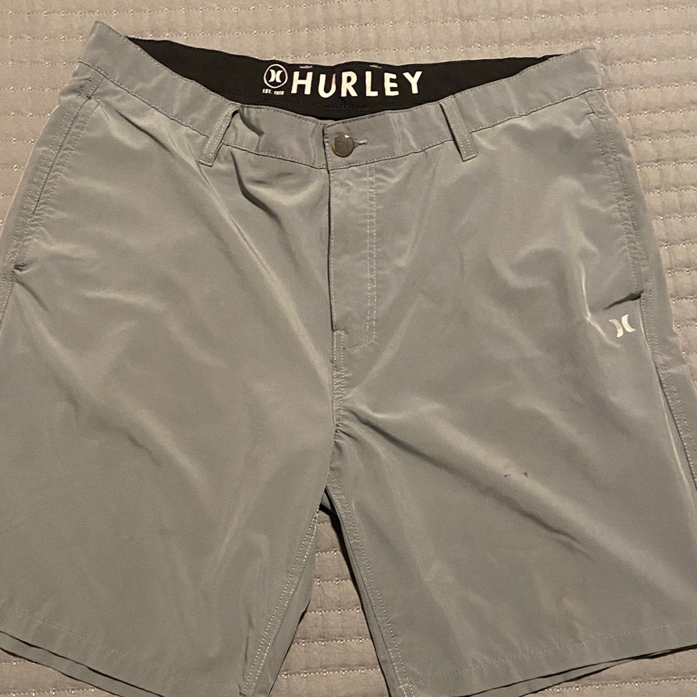 Hurley Slate Gray Hybrid Shorts for Men